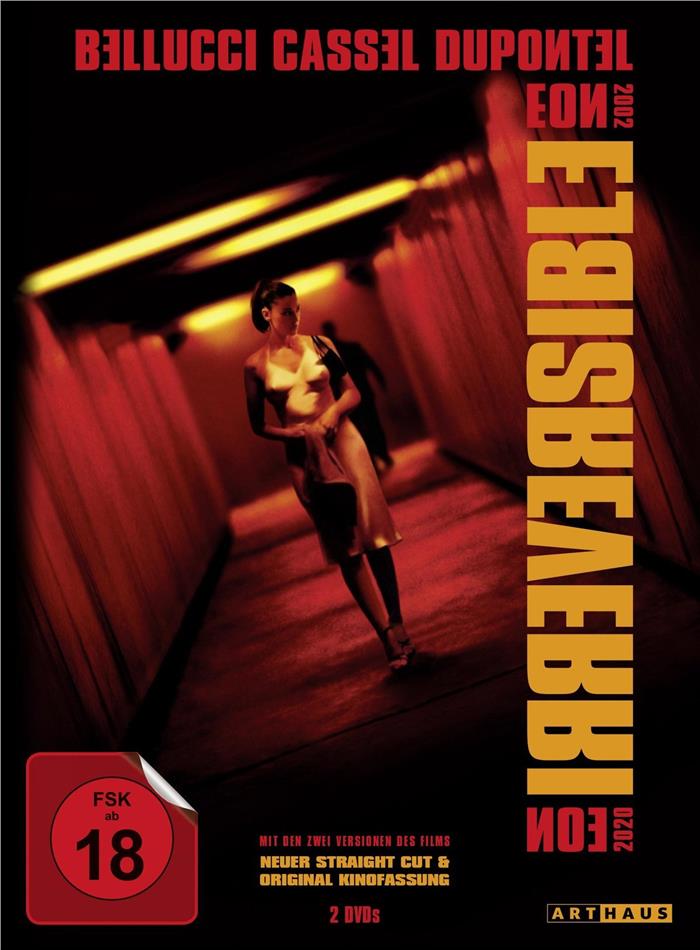 Irreversible (2002) Straight Cut, Arthaus, Collector's Edition, Kinoversion, 2 DVDs