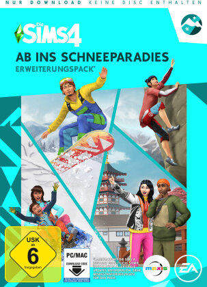 Sims 4 Addon: Ab ins Schneeparadies - (Code in a Box) (German Edition)