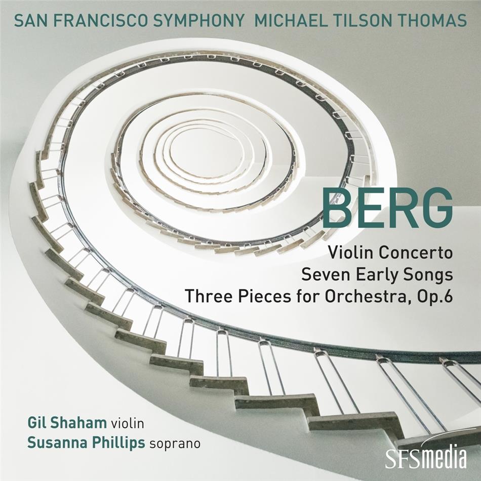 Michael Tilson Thomas & San Francisco Symphony - Violinkonzert, Sieben frühe Lieder, Drei Orchester SACD