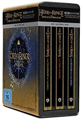 Der Herr der Ringe - Trilogie (Extended Edition, Limited Edition, Steelbook, 9 4K Ultra HDs)