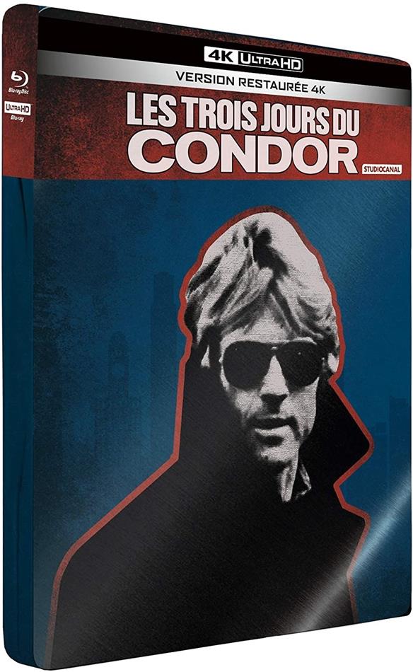 Les trois jours du Condor (1975) Limited Edition, Steelbook, 4K Ultra HD + Blu-ray