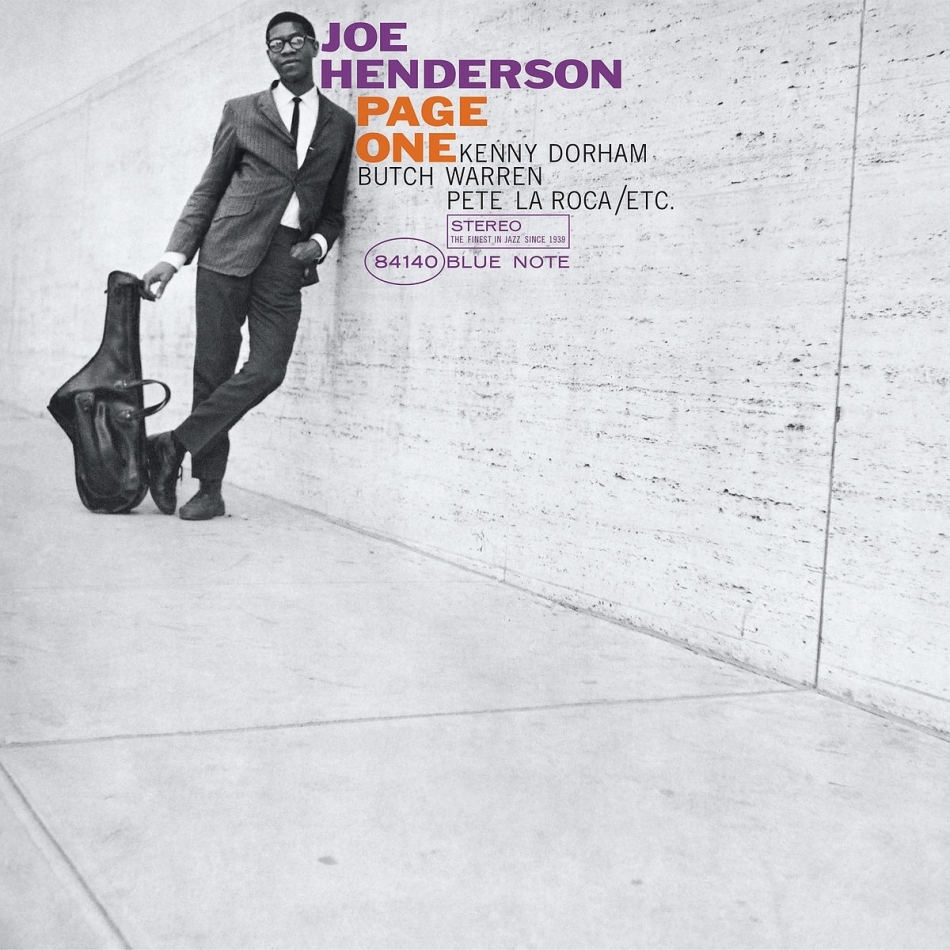 Joe Henderson - Page One 2021 Reissue, Blue Note, LP