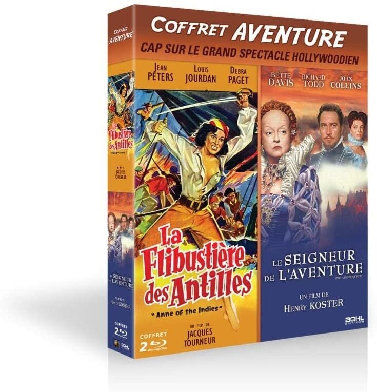 La Flibustière des Antilles / Le seigneur de l'aventure 2 Blu-ray