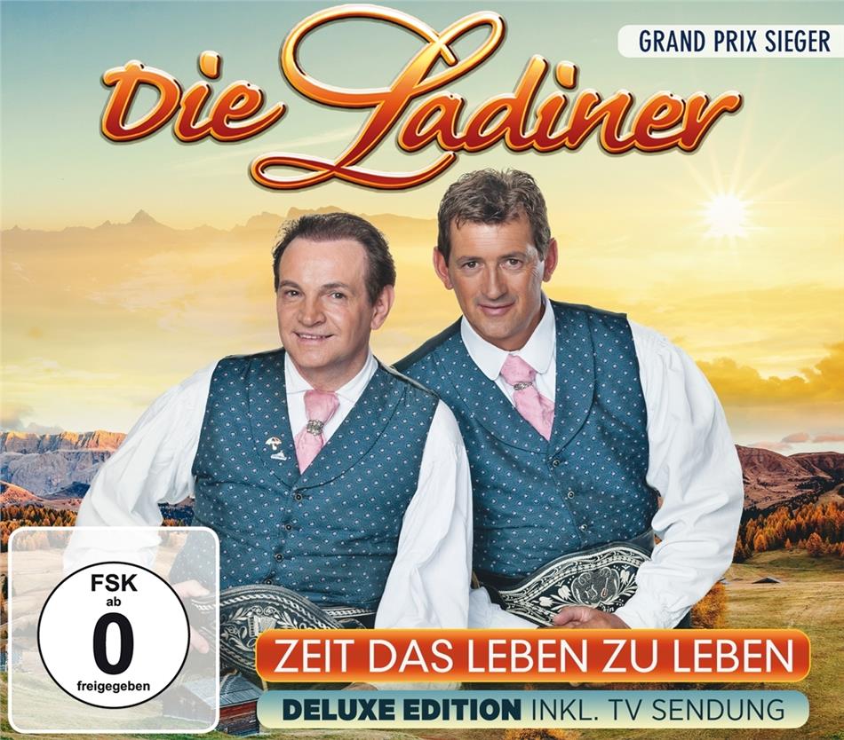 Die Ladiner - Zeit das Leben zu leben Deluxe Edition, CD + DVD