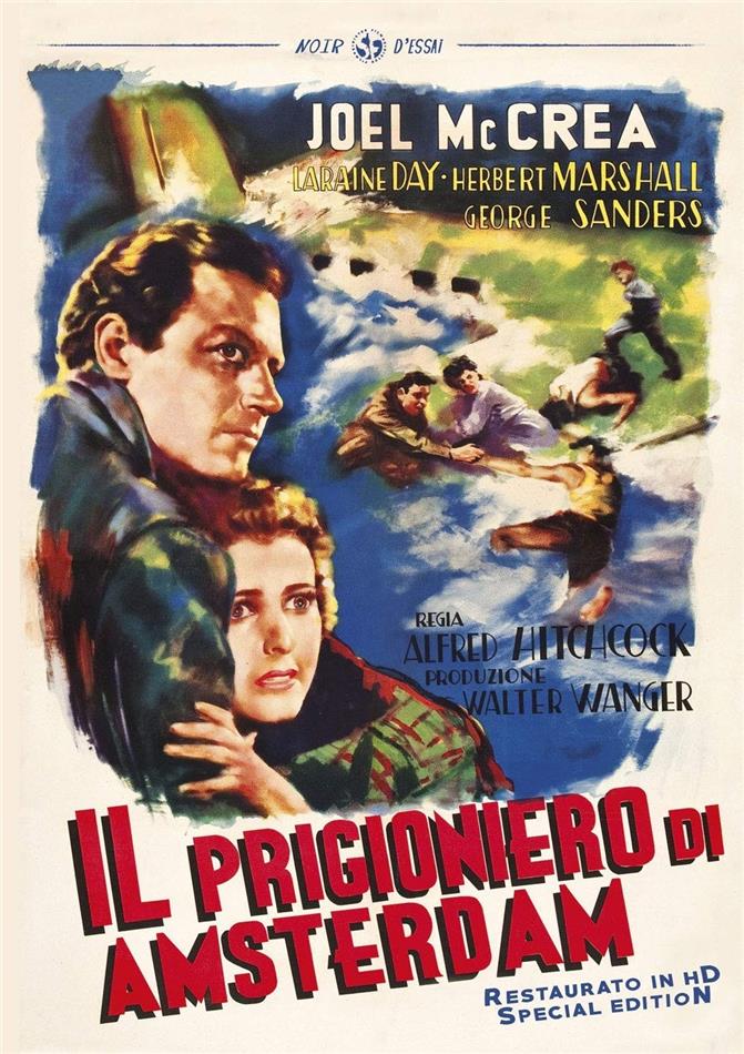 Il prigioniero di Amsterdam (1940) Noir d'Essai, restaurato in HD, b/w, Special Edition