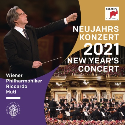 Wiener Philharmoniker & Riccardo Muti - Neujahrskonzert 2021 / New Year's Concert 2021 / C (International Version, Booklet German, English & French, 2 CDs)
