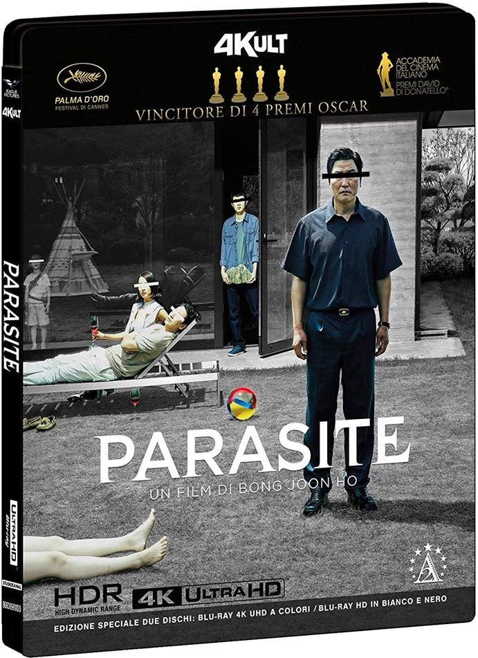 Parasite (2019) 4Kult, b/w, Special Edition, 4K Ultra HD + Blu-ray