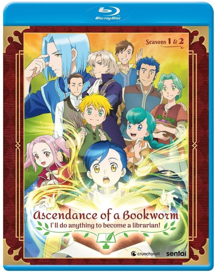 Ascendance of a Bookworm: I'll do anything to become a librarian! - Seasons 1 & 2 3 Blu-ray