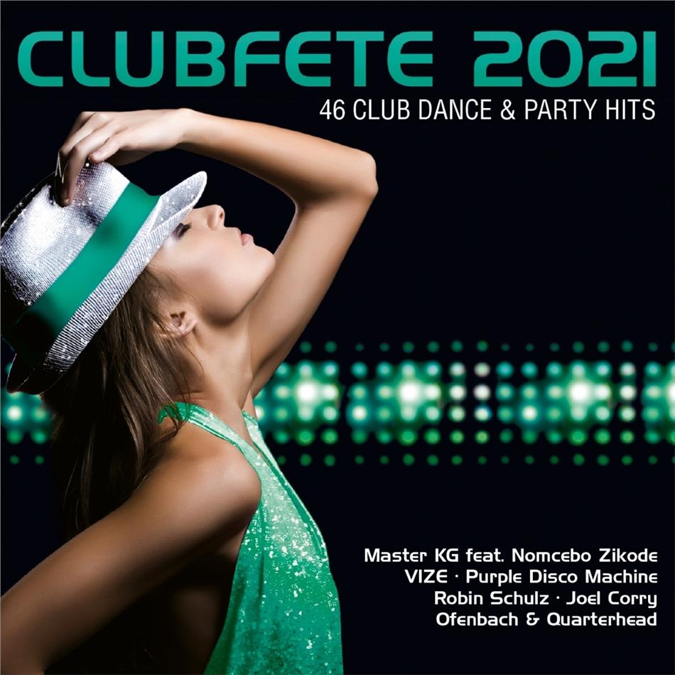Clubfete 2021(46 Club Dance & Party Hits) 2 CDs
