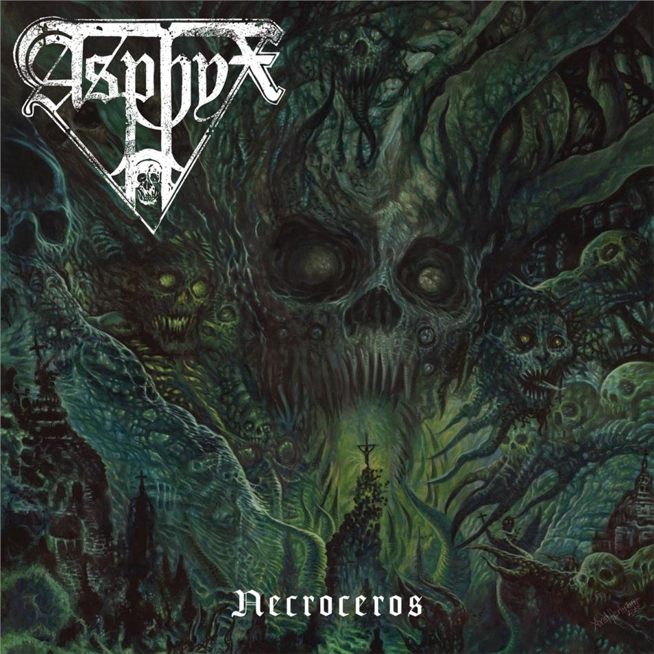 Asphyx - Necroceros Poster, LP