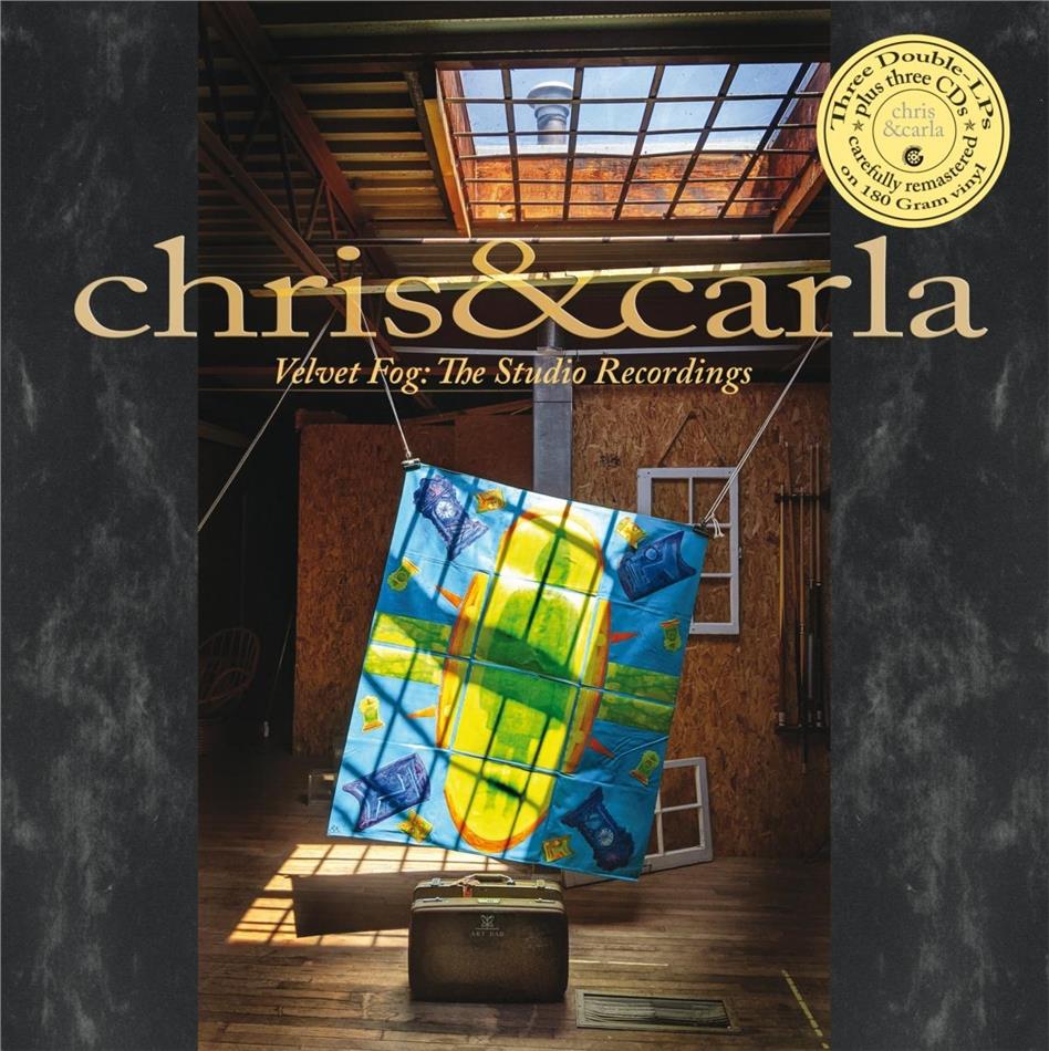 Chris & Carla - Velvet Fog: The Studio Recordings 9 LPs