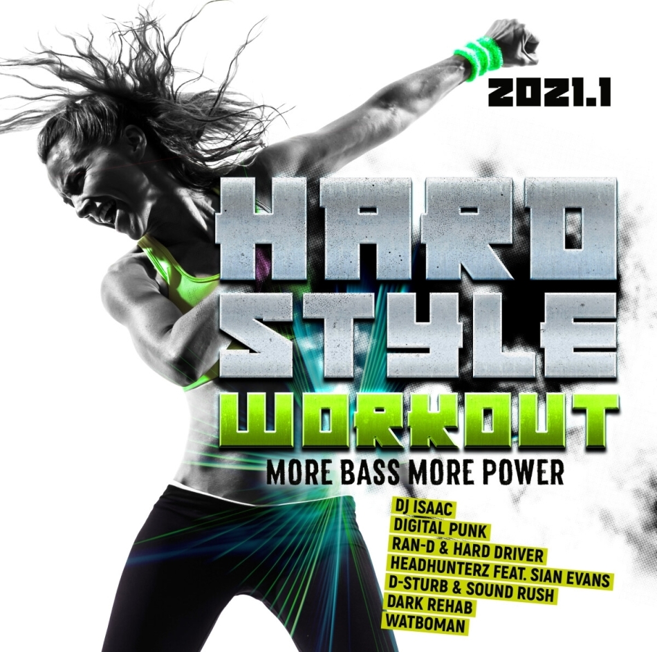 Hardstyle Workout 2021.1 - More Bass, More Power 2 CD