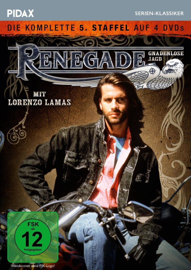 Renegade - Gnadenlose Jagd - Staffel 5 Pidax Serien-Klassiker, 4 DVD