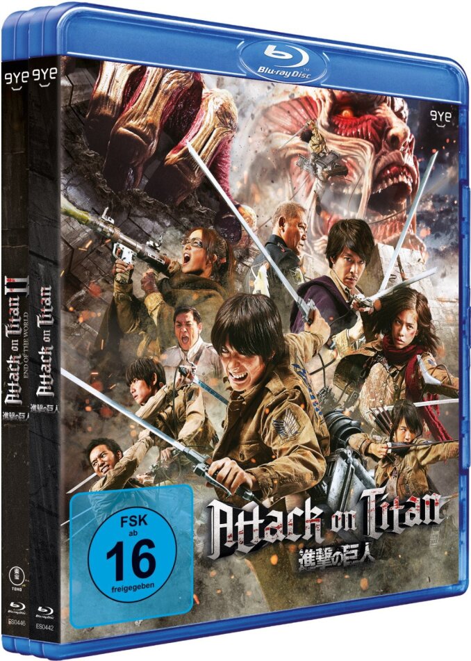 Attack on Titan - Film 1 & 2 2 Blu-ray