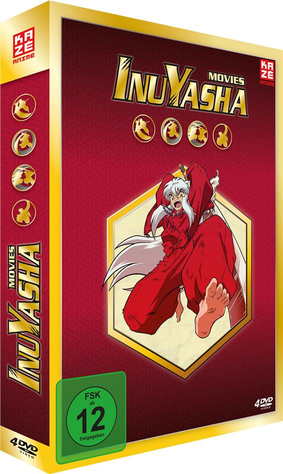 InuYasha - Movie Box 4 DVDs