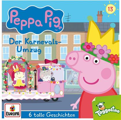 Peppa Pig H&ouml;rspiele - 013/Der Karnevalsumzug (und 5 weitere Geschichten)