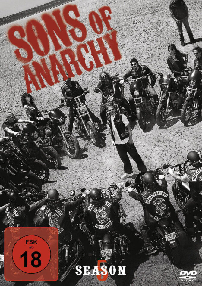 Sons of Anarchy - Staffel 5 4 DVDs