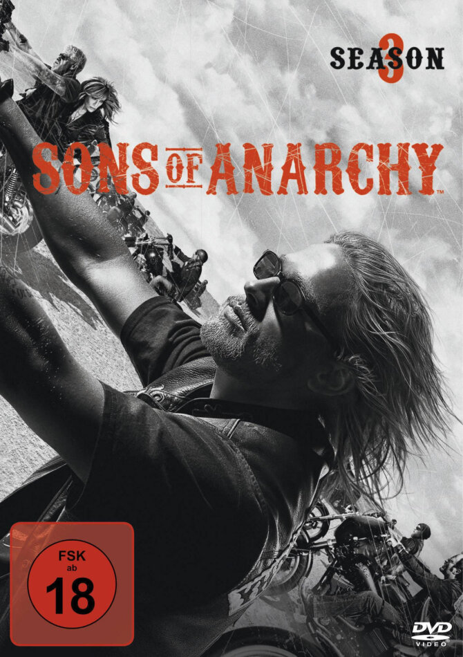 Sons of Anarchy - Staffel 3 4 DVDs