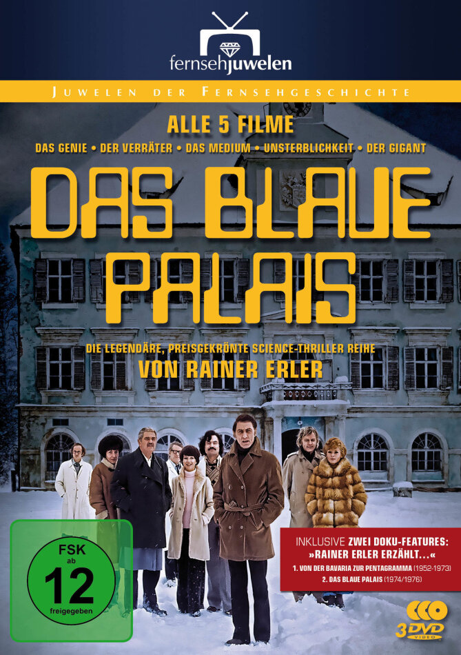 Das blaue Palais - Die komplette Filmreihe Fernsehjuwelen, 3 DVD