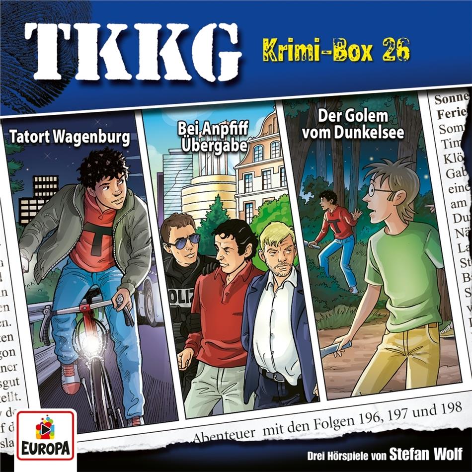 TKKG - Krimi-Box 26 (Folgen 196,197,198) 3 CDs