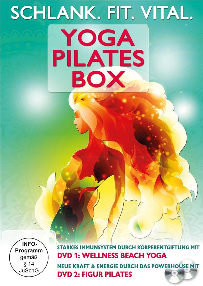 Yoga Pilates Box - Schlank. Fit. Vital. 2 DVDs