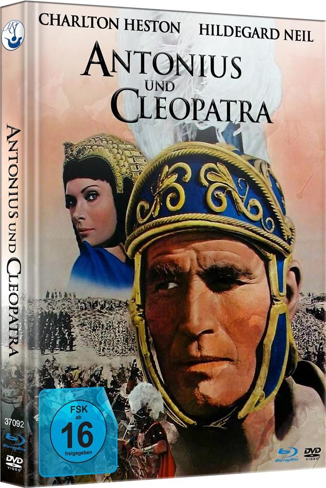 Antonius und Cleopatra (1972) Extended Edition, Cinema Version, Limited Edition, Mediabook, Blu-ray + DVD
