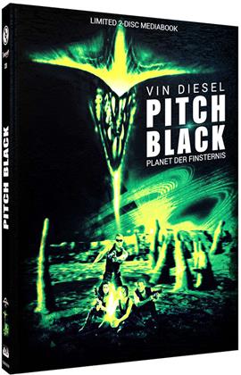 Pitch Black (2000) (Cover B, Limited Edition, Mediabook, Blu-ray + DVD)