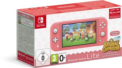 Nintendo Switch Lite Koralle & Animal Crossing: New Horizons-Edition