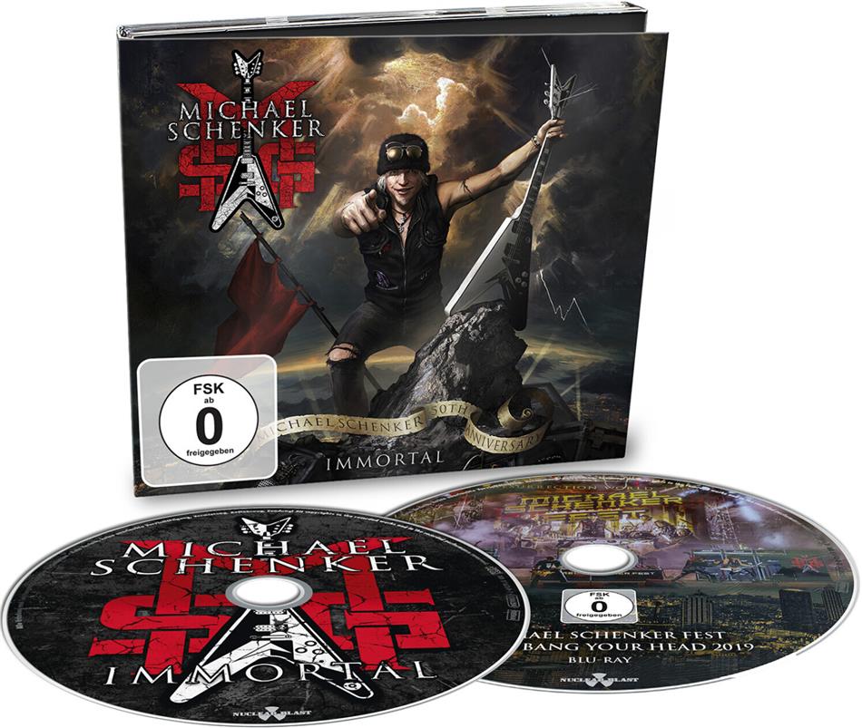 MSG (Michael Schenker Group) - Immortal Digipack, CD + Blu-ray