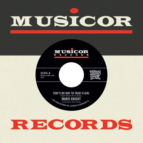 Marie Knight - That's No Way To Treat A Girl / Say It Again 7" Single