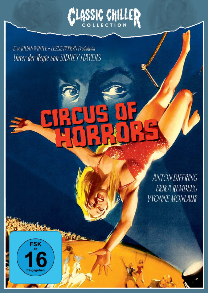 Circus Of Horrors (1960) Classic Chiller Collection, Limited Edition, Blu-ray + CD