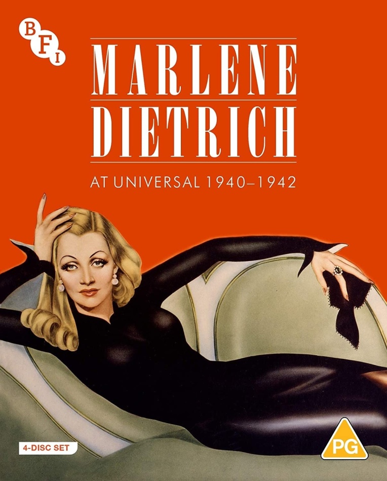 Marlene Dietrich At Universal 1940-1942 b/w, 4 Blu-rays