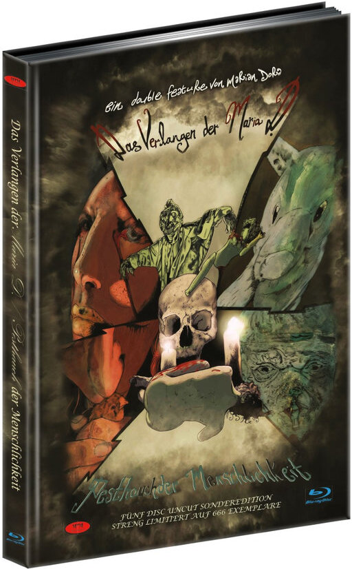 Das Verlangen der Maria D. / Pesthauch der Menschlichkeit Limited Edition, Mediabook, Uncut, 2 Blu-rays + 3 DVDs