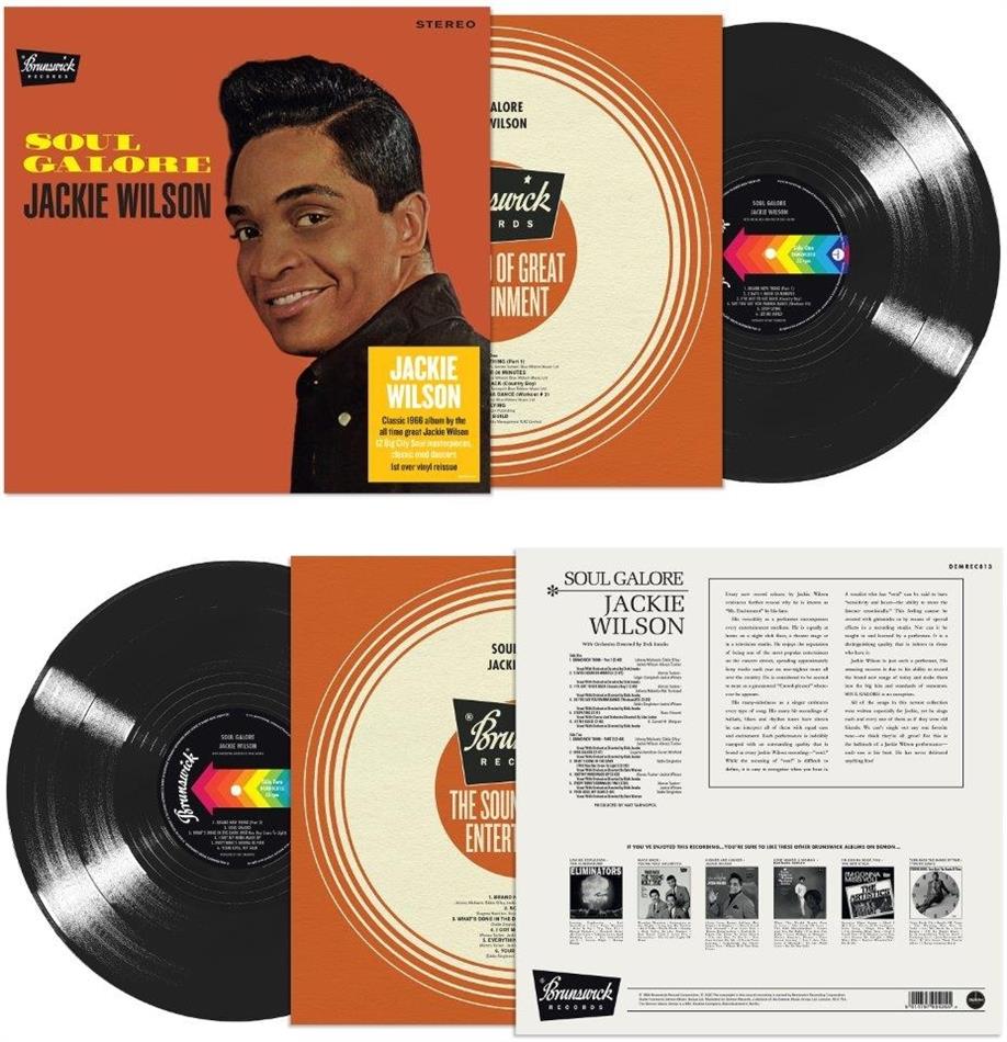 Jackie Wilson - Soul Galore 2021 Reissue, Demon, LP