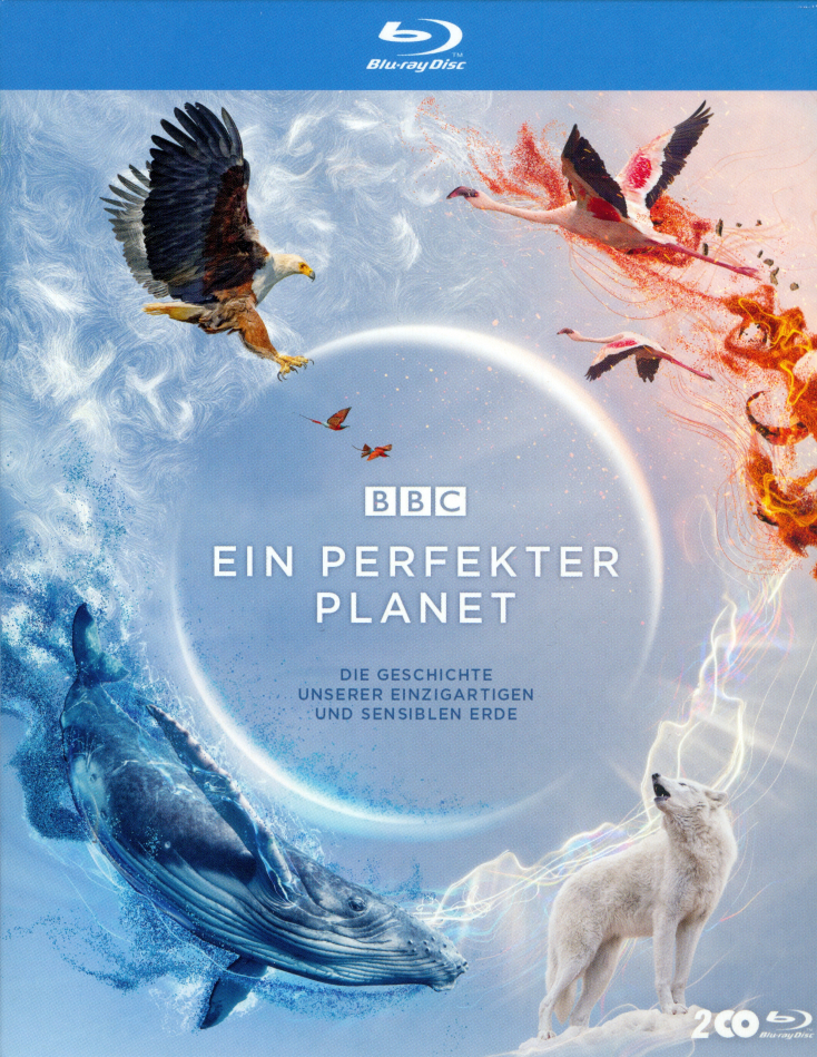 Ein perfekter Planet - Die Geschichte unserer einzigartigen und sensiblen Erde BBC Earth, Slipcase, Uncut, 2 Blu-rays
