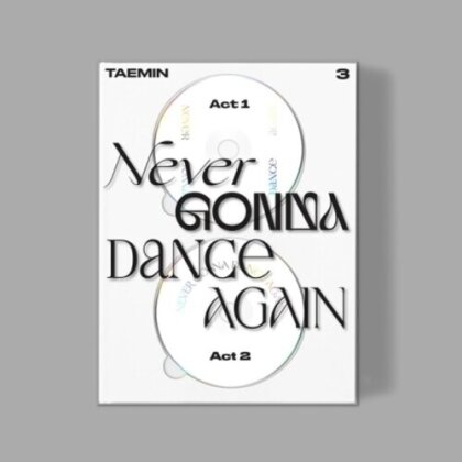 Taemin (Shinee) (K-Pop) - Never Gonna Dance Again - Act1 + Act2 (+ Photobook, Extended Edition, 2 CDs)