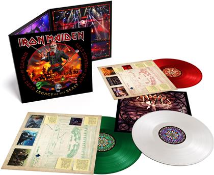 Iron Maiden - Nights of the Dead, Legacy of the Beast - Live in Mexico City (Triple Color Vinyl, 3 LP)