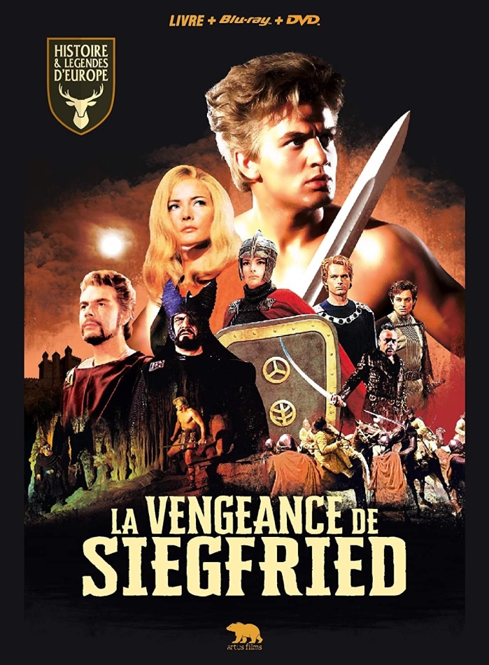 La vengeance de Siegfried Mediabook, Blu-ray + DVD + Livre