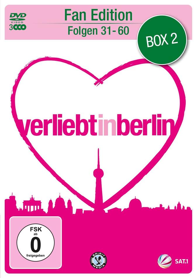 Verliebt in Berlin - Box 2 – Folgen 31-60 Fan Edition, 3 DVDs