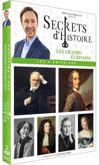 Secrets d'histoire - Les grands écrivains 3 DVDs
