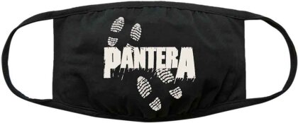 Pantera: Steel Foot Print - Face Mask
