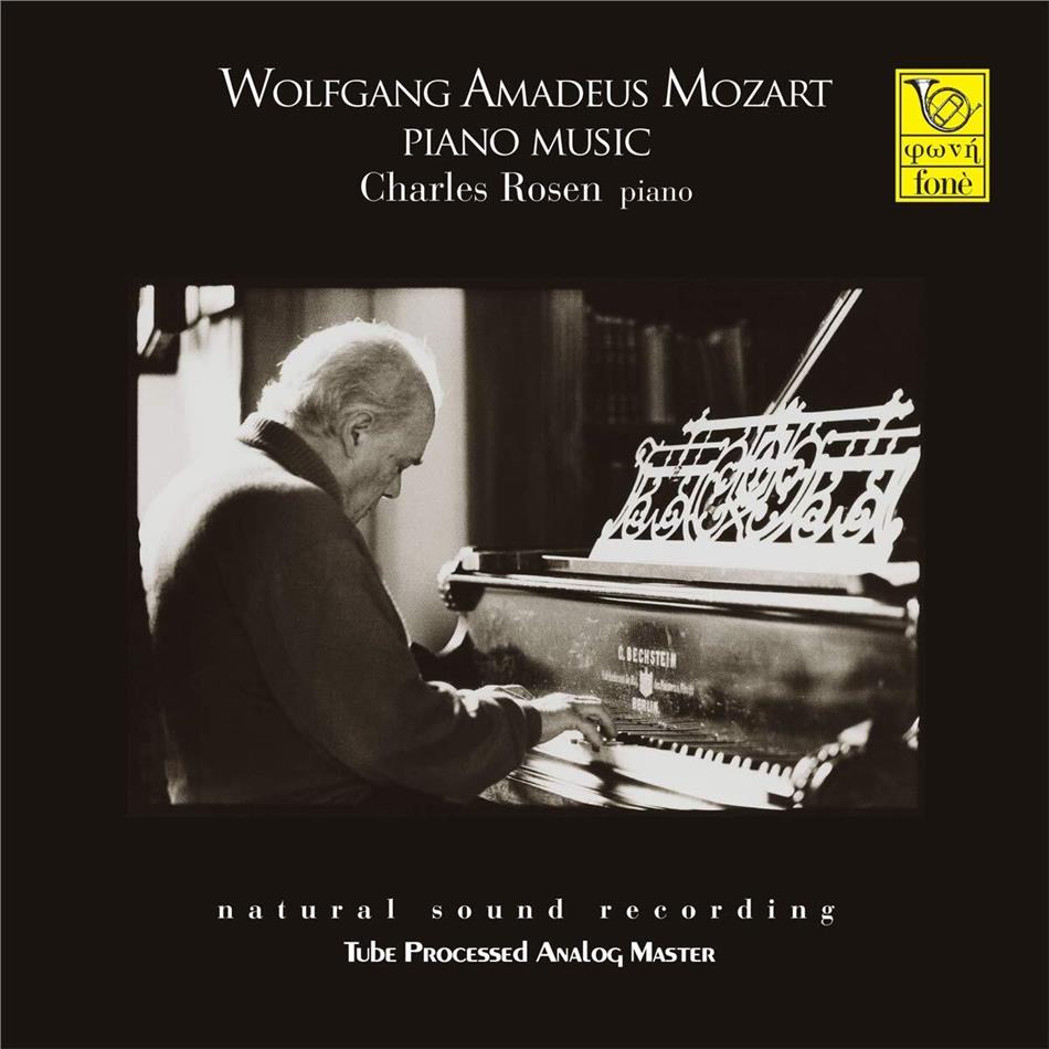 Wolfgang Amadeus Mozart (1756-1791) & Charles Rosen - Piano Music - Natural Sound Recording - Tube Processed An. Master LP