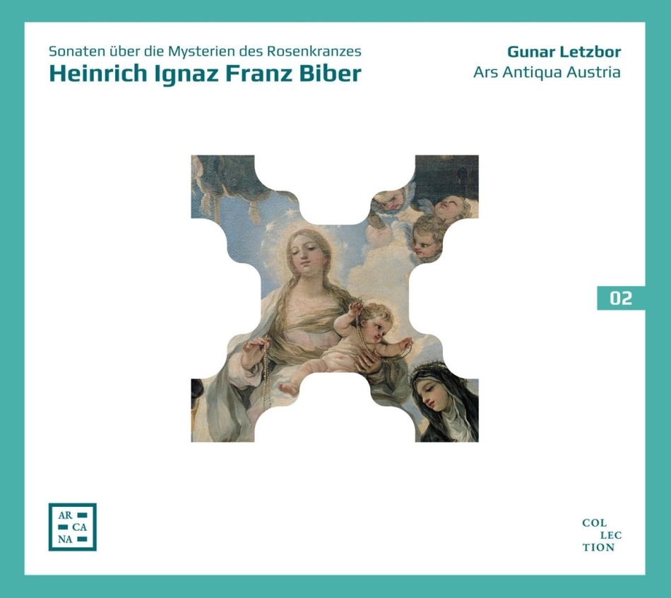 Ars Antiqua Austria, Heinrich Ignaz Franz von Biber (1644-1704) & Gunar Letzbor - Sonaten Ueber Die Mysterien Des Rosenkranzes