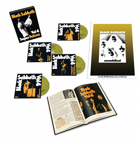 Black Sabbath - Vol. 4 2021 Reissue, Rhino, Deluxe Edition, 4 CD