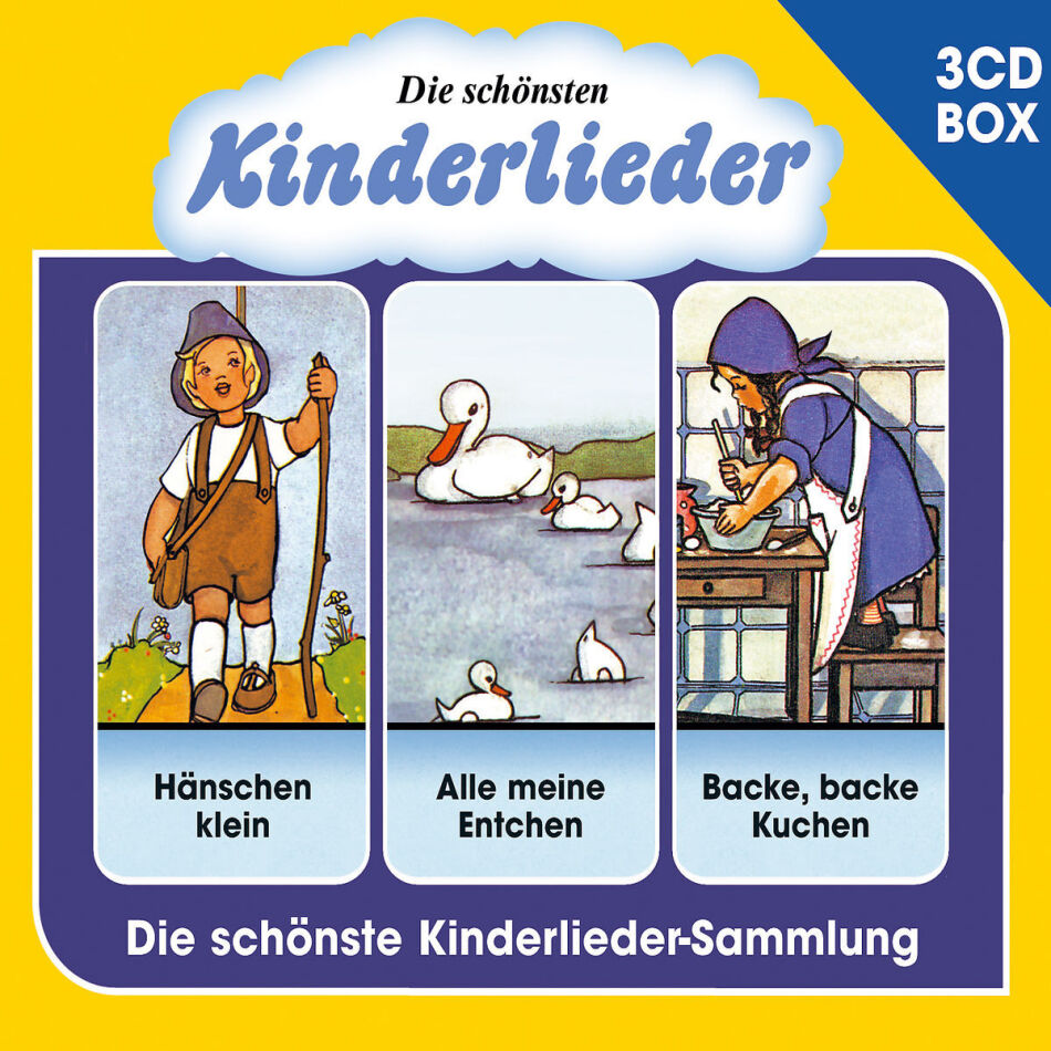 Die Schönsten Kinderlieder - 3-CD Liederbox Vol. 1 3 CD