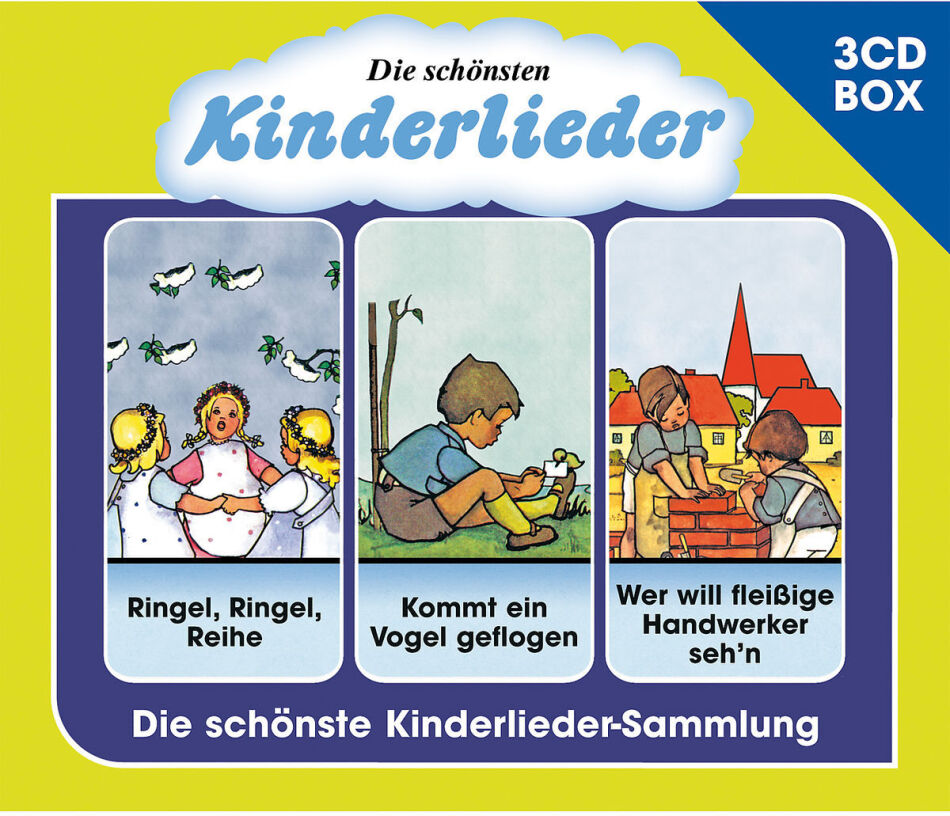 Die Schönsten Kinderlieder - 3-CD Liederbox Vol. 2 3 CD