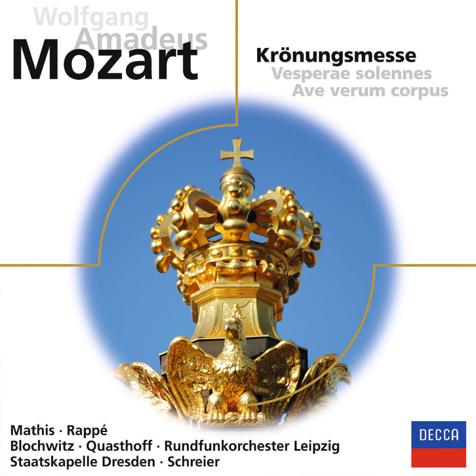 Edith Mathis, Jadwiga Rappé, Hans-Peter Blochwitz, Thomas Quasthoff, … - Kronungsmesse Kv 317/Ave Verum/+ Eloquence