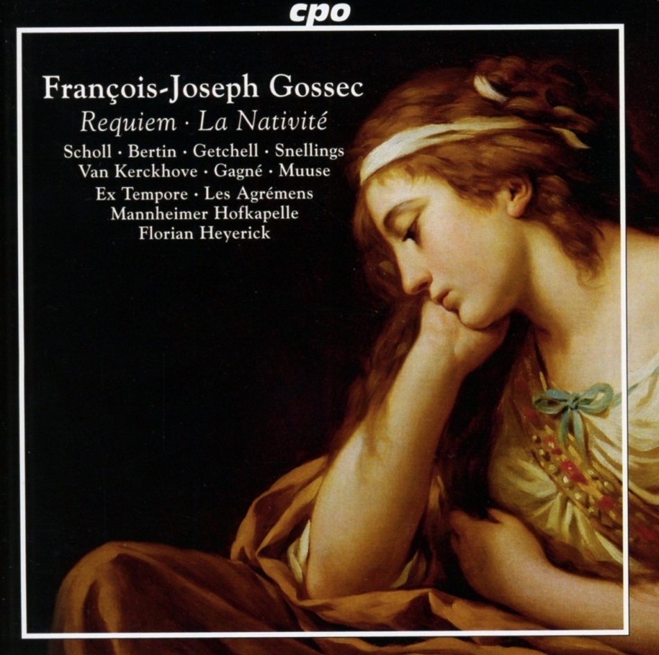 Ex Tempore, Les Agrémens, Mannheimer Hofkapelle, Francois-Joseph Gossec (1734-1829) & Florian Heyerick - Weihnachtsoratorium "La Nativite"