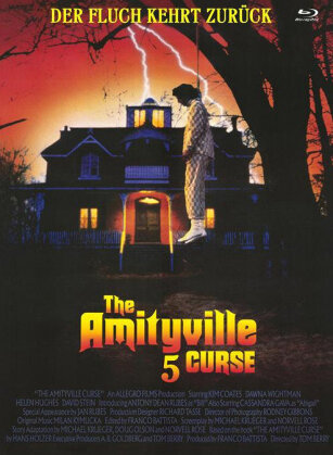 The Amityville 5 - The Curse (1990) (Cover D, Limited Edition, Mediabook, Uncut, Blu-ray + DVD)