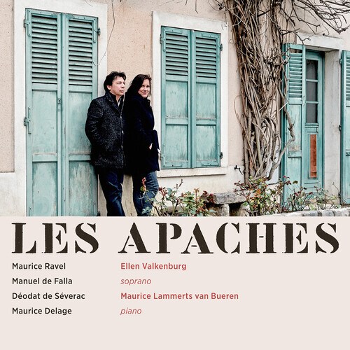 Maurice Ravel (1875-1937), Manuel de Falla (1867-1946), Déodat Joseph de Séverac (1872-1921), Maurice Delage (1879-1961), Ellen Valkenbug, … - Les Apaches